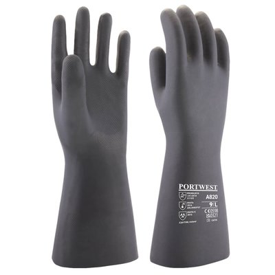 Неопренові хімічні рукавички PORTWEST A820 A820 фото