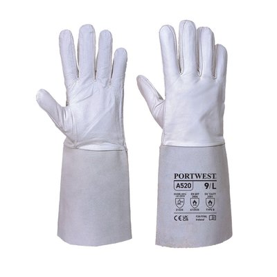 Перчатки рабочие кожаные для сварщика PORTWEST A520 A520 фото