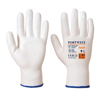 Перчатки робочие с полиуретановым покрытием на ладонях PORTWEST LR Cut A620 A620 фото