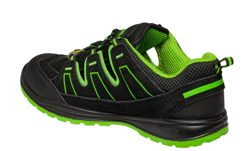 Сандали ALEGRO S1 ESD Green Sandal SRC кожа/текстиль с металлическим подноском Bennon 0058020765_39 фото