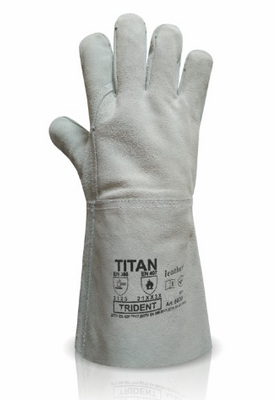 Рукавички для зварювальника шкіряні Titan  V8630 фото