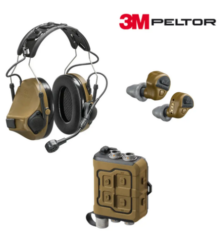 Противошумовые вставки активные 3M™ PELTOR™ TEP-300 EU CY, Coyote