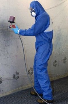 Комбінезон захисний ЗМ 4530 FSR з капюшоном від пилу, невеликих бризг рідин 7000109011 фото
